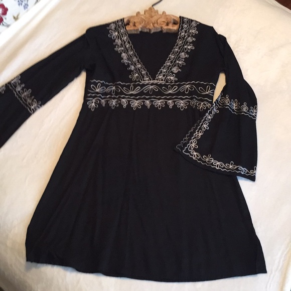 Beautifully Embellished Cover Up or Dress NWOT. - Picture 2 of 4
